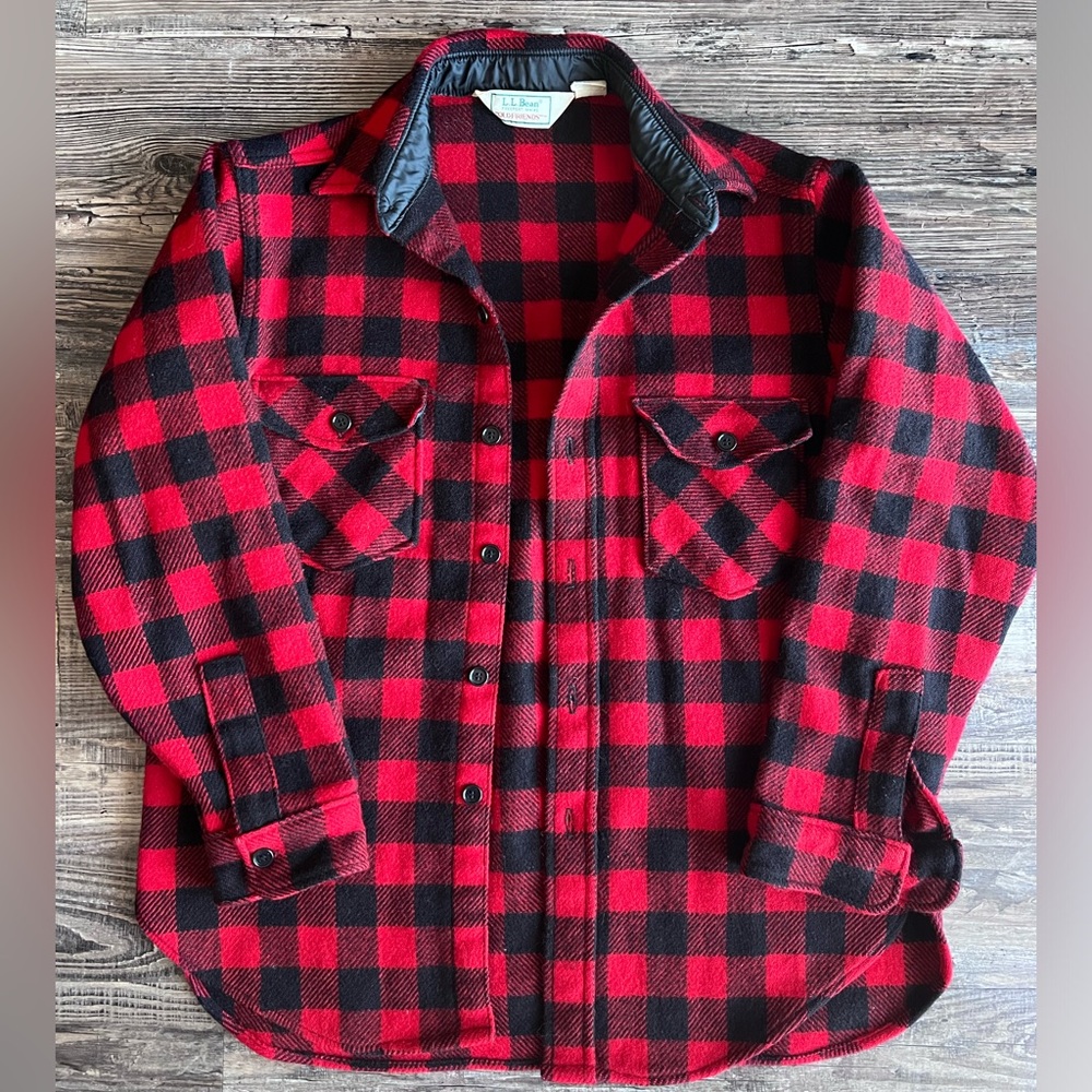 Vintage LL Bean Wool Flannel